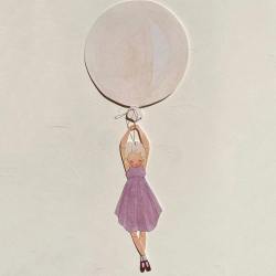 tall hat tales bastelbogen maedchen luftballon lila wunderschoen-gemacht