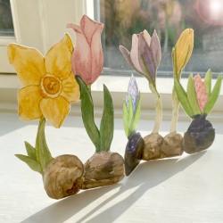 tall hat Tales diy ausschneidebogen bastelbogen papierblueten frueblueher wunderschoen-gemacht