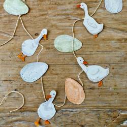 tall hat tales gaense eier bastelbogen wunderschoen-gemacht
