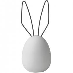 dbkd keramik hase ei ohren metalldraht weisses wunderschoen-gemacht