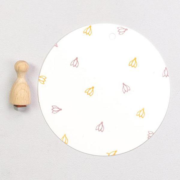 perlenfischer stempel schneegloeckchenblueten wunderschoen-gemacht