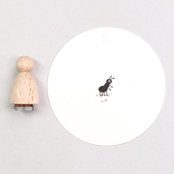 perlenfischer stempel stehende ameise 2 wunderschoen-gemacht