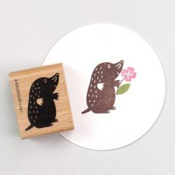 perlenfischer stempel maulwurfmann wunderschoen-gemacht