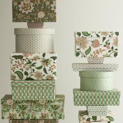 bungalow dk boxen blockprint sita pistachio mintgruene blumenmuster wunderschoen-gemacht