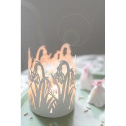 Bungalow DK windlichter schneegloeckchen snowdrops weisses wunderschoen-gemacht
