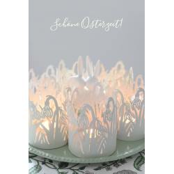 Bungalow DK windlichter schneegloeckchen snowdrops weisses wunderschoen-gemacht