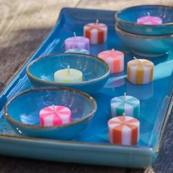 not the girl mini kerzen bonbons fun pastellfarben wunderschoen-gemacht