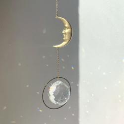 von lani sonnenfaenger suncatcher kristalle goldener mond wunderschoen-gemacht