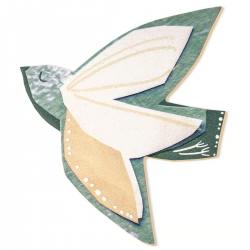 Kaisu Mari wandschmuck soulbird gruener vogel taimi wunderschoen-gemacht