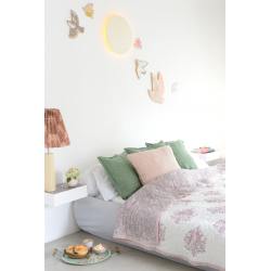 rozablue tagesdecken blockprint quilts rosa blumen varmala wunderschoen-gemacht
