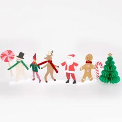 meri meri ziehharmonika karte jolly christmas weihnachtskarte wunderschoen-gemacht