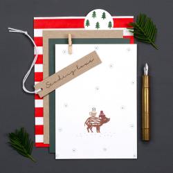 perlenfischer stempel frischling wildschwein wunderschoen-gemacht