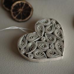 dbkd papier ornament herz heart beige leinen wunderschoen-gemacht