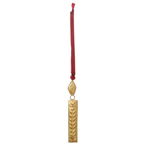 broste copenhagen christbaumschmuck messing goldener candle kerze wunderschoen-gemacht