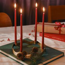 broste copenhagen goldener adventskranz halo wellenförmiger wunderschoen-gemacht