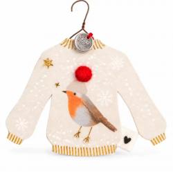 good old friends anhaenger winterpulli pullover vogel wunderschoen-gemacht