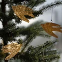Strömshaga anhaenger voegel vogel goldener schwalbe brass wunderschoen-gemacht