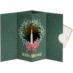 rico design pop-up karte mistelzweige wunderschoen-gemacht