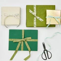 rico design geschenkbaender gruene mistelzweige wunderschoen-gemacht