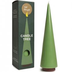 not the girl candle tree big salbeigruene kerze baum wunderschoen-gemacht