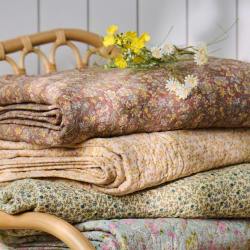 ib laursen decke quilt ane gruen weisse wunderschoen-gemacht