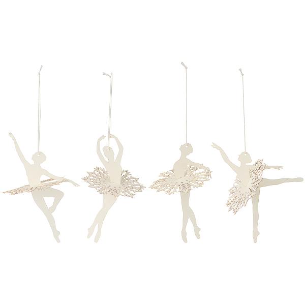 ib laursen papier ballerina schneekristalle tutu weisse wunderschoen-gemacht