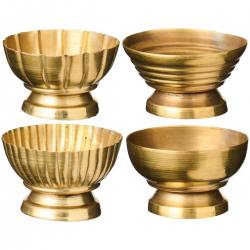 IB Laursen kerzenschalen goldene gloria  wunderschoen-gemacht