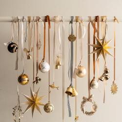 bungalow dk christbaumkugeln weihnachtskugeln goldene glitzerv seraphim wunderschoen-gemacht