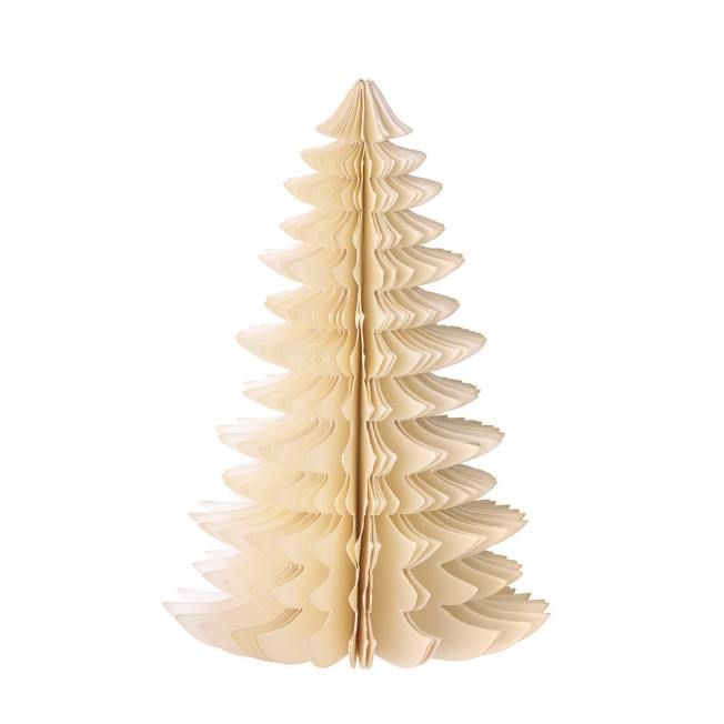 bungalow dk honeycomb papierbaum beige naturweisser shell wispwood wunderschoen-gemacht