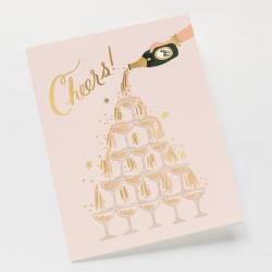 rifle paper co  champagnerpyramide cheers wunderschoen-gemacht