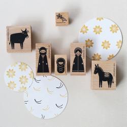 perlenfischer stempel set krippe wunderschoen-gemacht