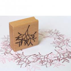 perlenfischer stempel mistelzweig wunderschoen-gemacht