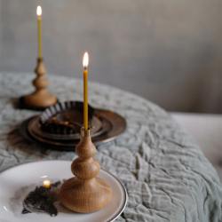 ovo things duenne lange bienenwachskerzen farbige bunte dochte wunderschoen-gemacht