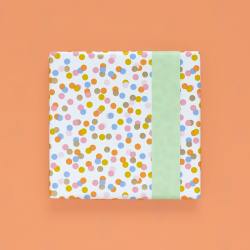 house of products geschenkpapiere small confetti mintgruen wunderschoen-gemacht
