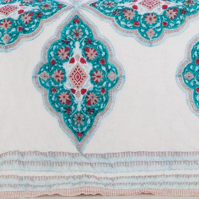 Handbedruckte Quilts von rozablue von wunderschoengemacht